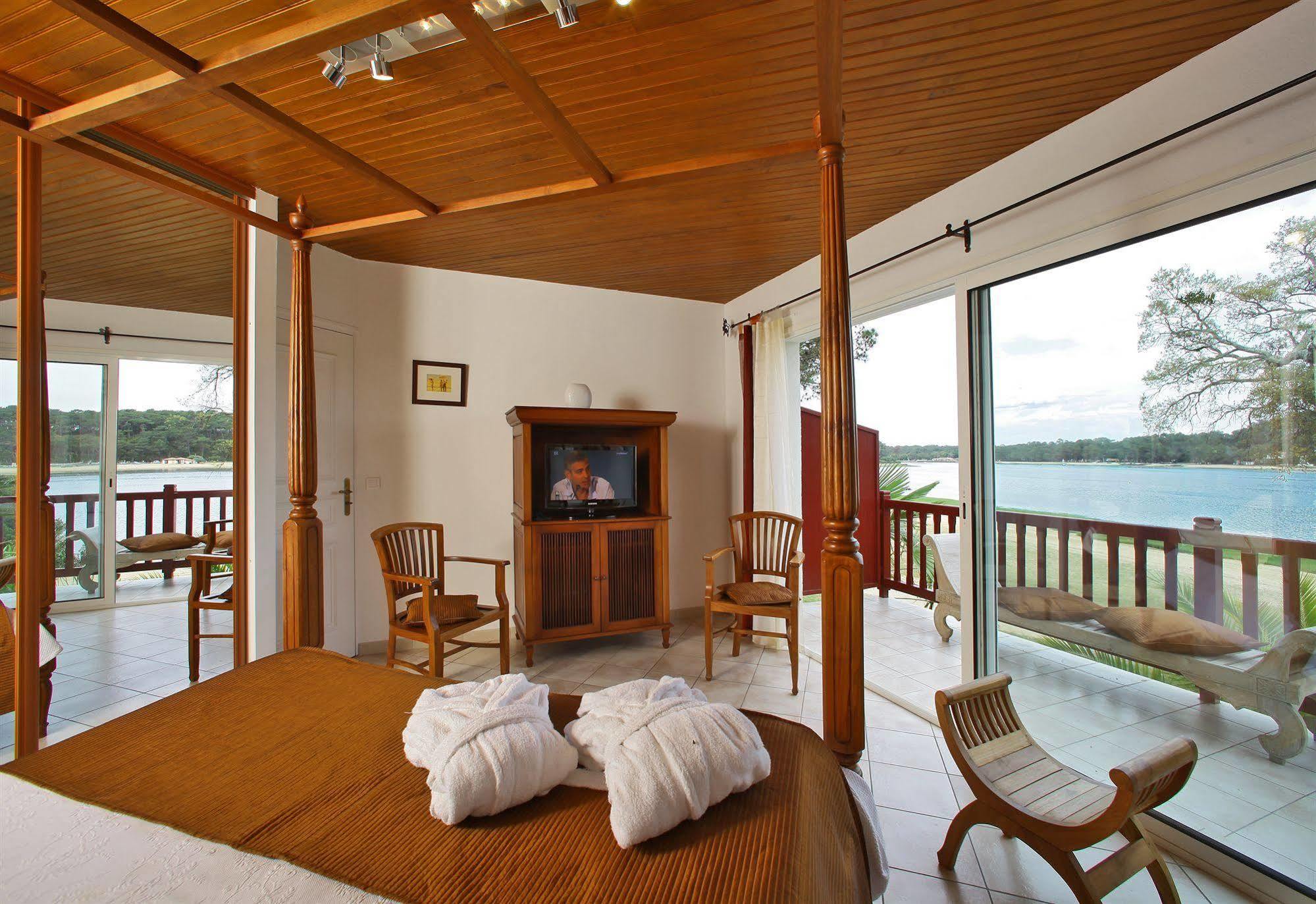 Hotel Les Hortensias Du Lac Soorts-Hossegor Exteriér fotografie