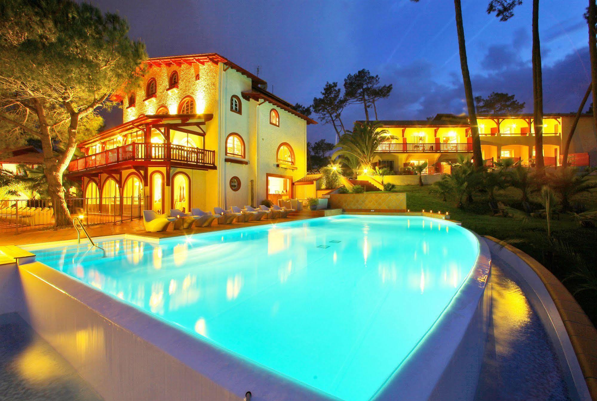 Hotel Les Hortensias Du Lac Soorts-Hossegor Exteriér fotografie