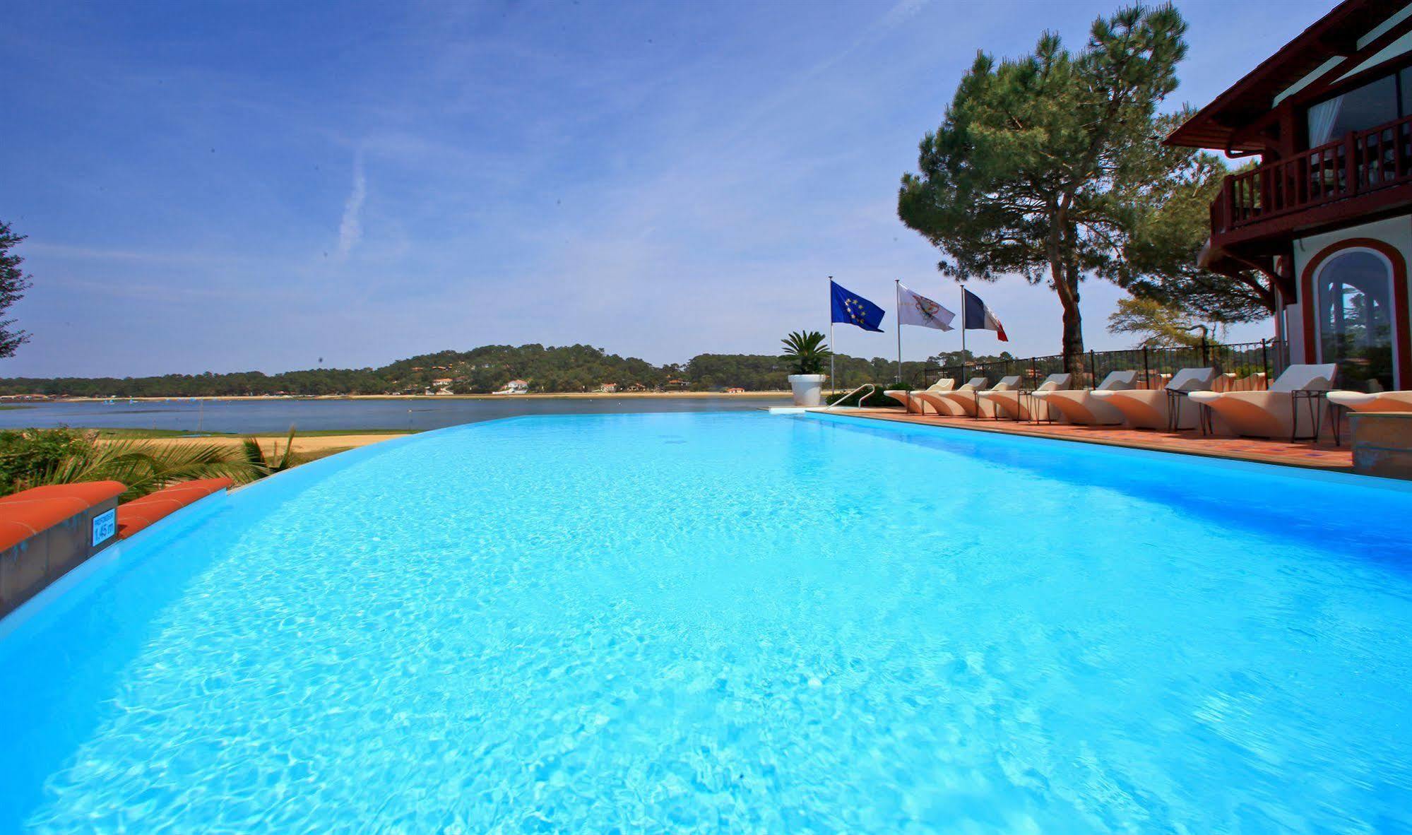 Hotel Les Hortensias Du Lac Soorts-Hossegor Exteriér fotografie